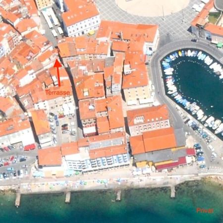 Tartini - Private Roof Terrace - Self Check-In Apartment Piran Exterior photo